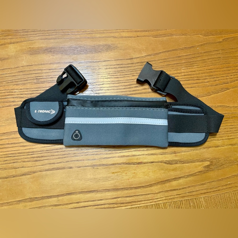 E Tronic Edge Running Belt for Women and Men, Money Belt and Running Fanny Pack